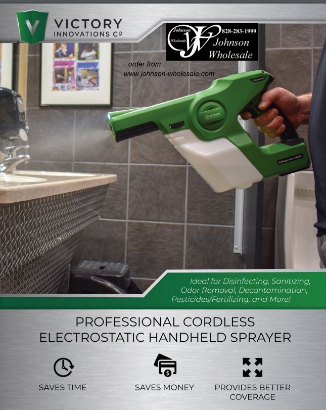 Victory Vp Esk Professional Cordless Electrostatic Hand Held Sprayer