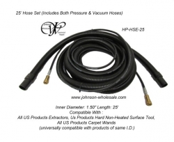 US Products 25' Hose Set Pressure and Vacuum