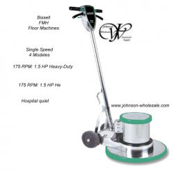 Bissell Single Speed Floor Machine 4 Sizes