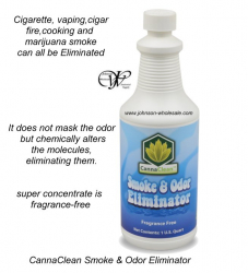 CannaClean Smoke and Odor Eliminator 6/qt case