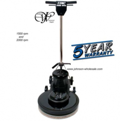 EDIC 20HS1500-BK-SV 20" 1500 rpm Floor Burnisher w/Pad Driver