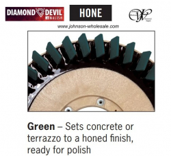 Malish Diamond Devil Concrete/Terrazzo Hone Tool Green