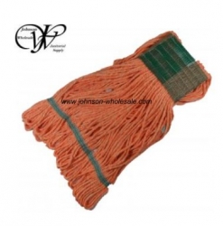 Wet Mops Loop Synthetic Blend Orange 12cs