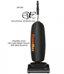 CleanMax ZM-700 Zoom Ultra Light Weight Vacuum With Metal Brushroll