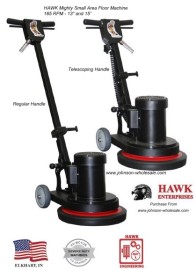 Hawk Floor Machine Buffer Johnson Wholesale